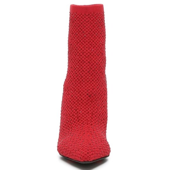 BRAND NEW in the Box! Cute Red Sparkle Bootie - Picture 2 of 5